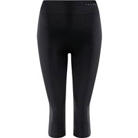 FALKE Damen 3/4 Tights Maximum Warm, Größe XS in Schwarz
