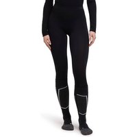 FALKE Damen 3/4 Tights Wool-Tech Light, Größe XL in Schwarz