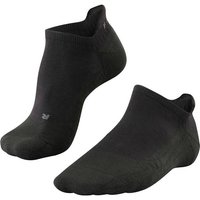 FALKE GO2 Invisible Herren Füßlinge, Größe 39-41 in Schwarz