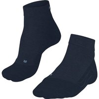 FALKE GO2 Short Damen Socken, Größe 35-36 in Blau