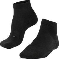 FALKE GO2 Short Herren Socken, Größe 39-41 in Schwarz