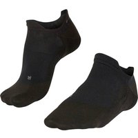 FALKE GO5 Invisible Herren Füßlinge, Größe 39-41 in Schwarz