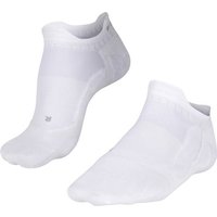 FALKE GO5 Invisible Herren Füßlinge, Größe 42-43 in Weiß