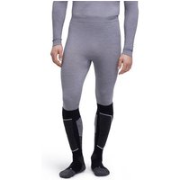 FALKE Herren 3/4 Tights Wool-Tech Light, Größe S in Grau