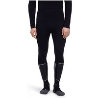 FALKE Herren 3/4 Tights Wool-Tech Light, Größe S in Schwarz