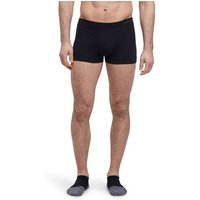 FALKE Herren Boxer Wool-Tech Light, Größe XL in Schwarz