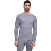 FALKE Herren Langarmshirt Wool-Tech Light, Größe L in Grau