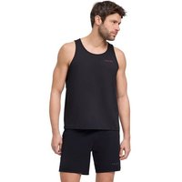 FALKE Herren Shirt TR Perform Better Singlet m, Größe S in Schwarz