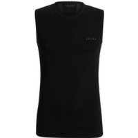 FALKE Herren Singlet Warm, Größe M in Schwarz