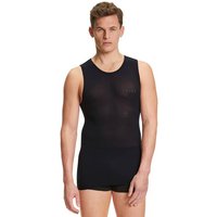 FALKE Herren Unterhemd C Singlet Regular m, Größe 2XL in Schwarz