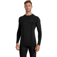 FALKE Herren Unterhemd WT Longsleeve m, Größe 2XL in Schwarz