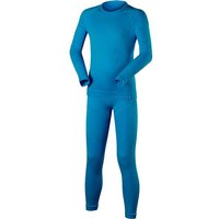 FALKE Kinder Funktionsunterwäsche Maximum Warm, Größe 158-164 in Blau