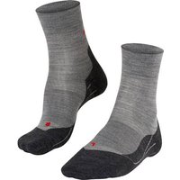 FALKE RU4 Wool Damen Socken, Größe 39-40 in Grau