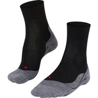 FALKE RU4 Wool Damen Socken, Größe 37-38 in Schwarz