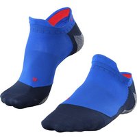 FALKE RU5 Invisible Herren Füßlinge, Größe 44-45 in Blau