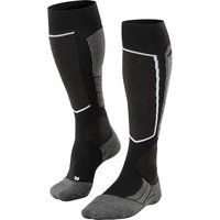 FALKE SK2 Wool Herren Kniestrümpfe, Größe 39-41 in Schwarz