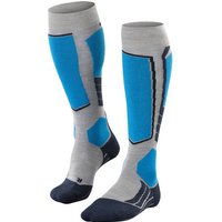 FALKE SK2 Wool Herren Kniestrümpfe, Größe 39-41 in Grau