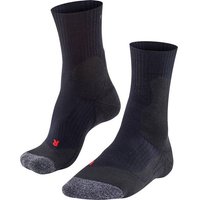 FALKE TE2 Herren Socken, Größe 46-48 in Schwarz