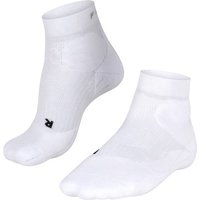 FALKE TE2 Short Herren Socken, Größe 42-43 in Weiß