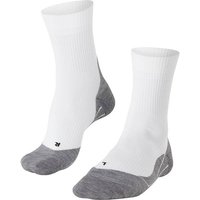 FALKE TE4 Herren Socken, Größe 44-45 in Weiß