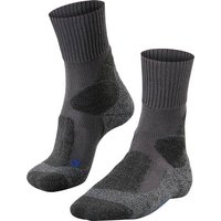 FALKE TK1 Cool Herren Socken, Größe 44-45 in Grau