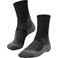 FALKE TK1 Cool Herren Socken, Größe 44-45 in Schwarz