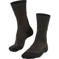 FALKE TK1 Wool Damen Socken, Größe 37-38 in Grau
