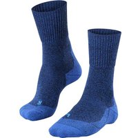 FALKE TK1 Wool Herren Socken, Größe 39-41 in Blau