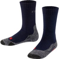 FALKE TK2 Kinder Socken, Größe 27-30 in Blau