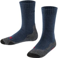 FALKE TK2 Kinder Socken, Größe 23-26 in Blau