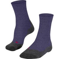 FALKE TK2 Melange Damen Socken, Größe 37-38 in Lila
