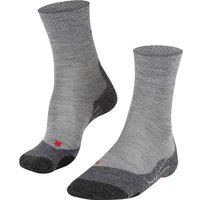 FALKE TK2 Melange Damen Socken, Größe 37-38 in Grau