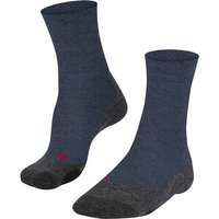 FALKE TK2 Melange Herren Socken, Größe 42-43 in Blau