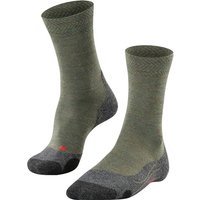 FALKE TK2 Melange Herren Socken, Größe 39-41 in Grün