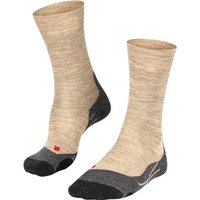 FALKE TK2 Melange Herren Socken, Größe 44-45 in Grün