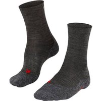FALKE TK2 Sensitive Damen Socken, Größe 41-42 in Grau