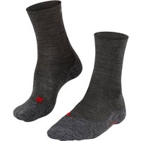 FALKE TK2 Sensitive Herren Socken, Größe 46-48 in Grau
