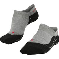 FALKE TK5 Invisible Damen Füßlinge, Größe 41-42 in Grau