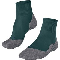 FALKE TK5 Short Cool Herren Socken, Größe 44-45 in Grün