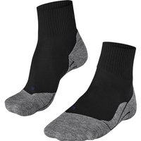 FALKE TK5 Short Cool Herren Socken, Größe 46-48 in Schwarz