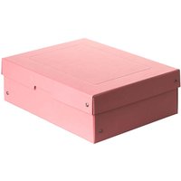 Falken Aufbewahrungsbox "PURE Box" Pastell, DIN A4, 100 mm Höhe, pink