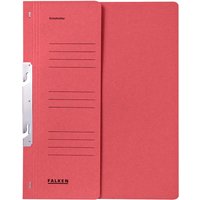 Falken Einhakhefter mit halbem Deckel 250g/m² rot