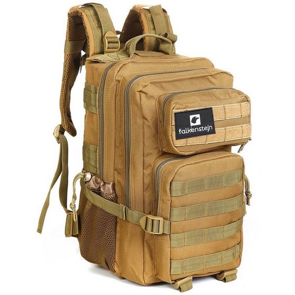 FALKENSTEJN Freizeitrucksack Rucksack für Outdooraktivitäten Schule Arbeit Multifunktionsrucksack
