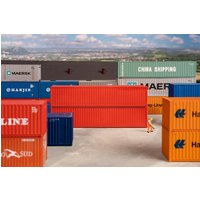 40´ Container, rot, 2er-Set