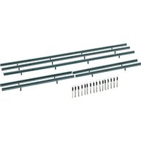 Leitplanken, 40 Begrenzungspfähle, 860 mm