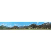 Modellhintergrund-Verlängerung Oberstdorf