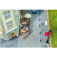 PREMIUM Straßenfolie Römisches Kopfsteinpflaster