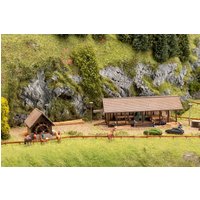 Sägewerk und Wassermühle