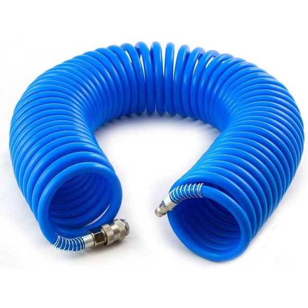 Falon-Tech Hochdruckschlauch Druckluftschlauch Spiralschlauch 5x8mm Schlauch 10m 15 m 20 m 7 bar