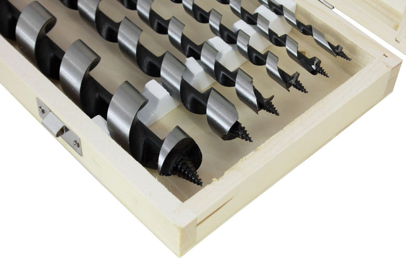 Falon-Tech Schlangenbohrer Holzbohrer Schlangenbohrer Set mit 6 Stück. (6-25 mm), (6-tlg) – Bild 2 von 3